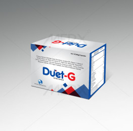 DUET-G              Ginseng 42.5mg + Green tea extracts with multivitamins and minerals